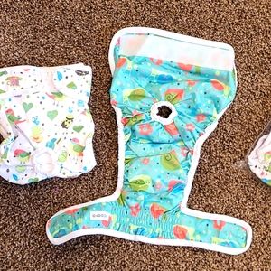 Washable Dog Pet Diapers 3pkg M